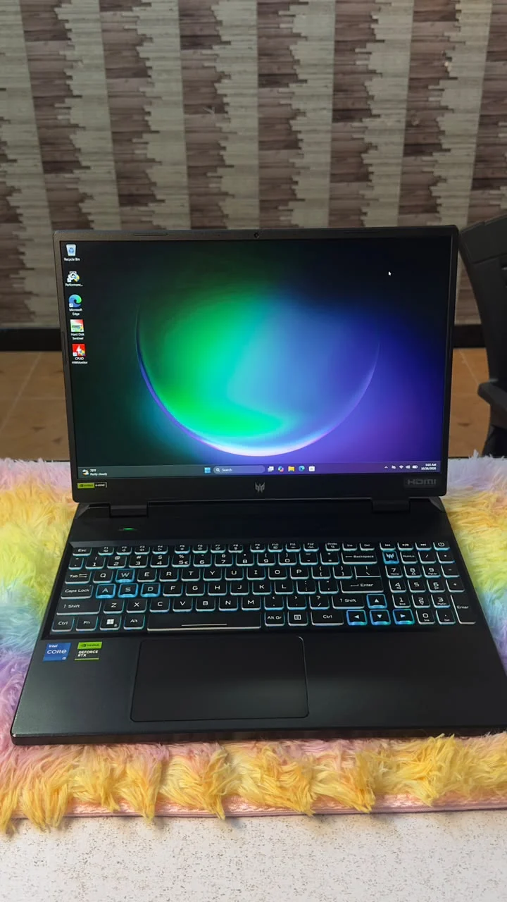 Acer Predator Helios Neo 16 | Intel Core i5-13500HX (14 Cores / 20 Threads) | RTX 4060 8GB | 16GB DDR5 4800MHz | 512GB NVMe SSD | 16" WUXGA 165Hz | RGB Backlit Keyboard | Condition 10/10 | Original Charger