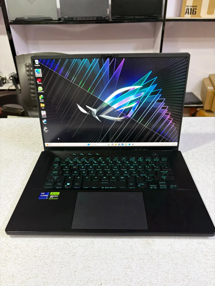 ASUS ROG Zephyrus M16 GU604VI | Core i9-13900H | RTX 4070 8GB | 16GB DDR5 4800MT/s | 1TB NVMe SSD | 2.5K 240Hz | RGB Keyboard | Battery Health 79% | Original Charger