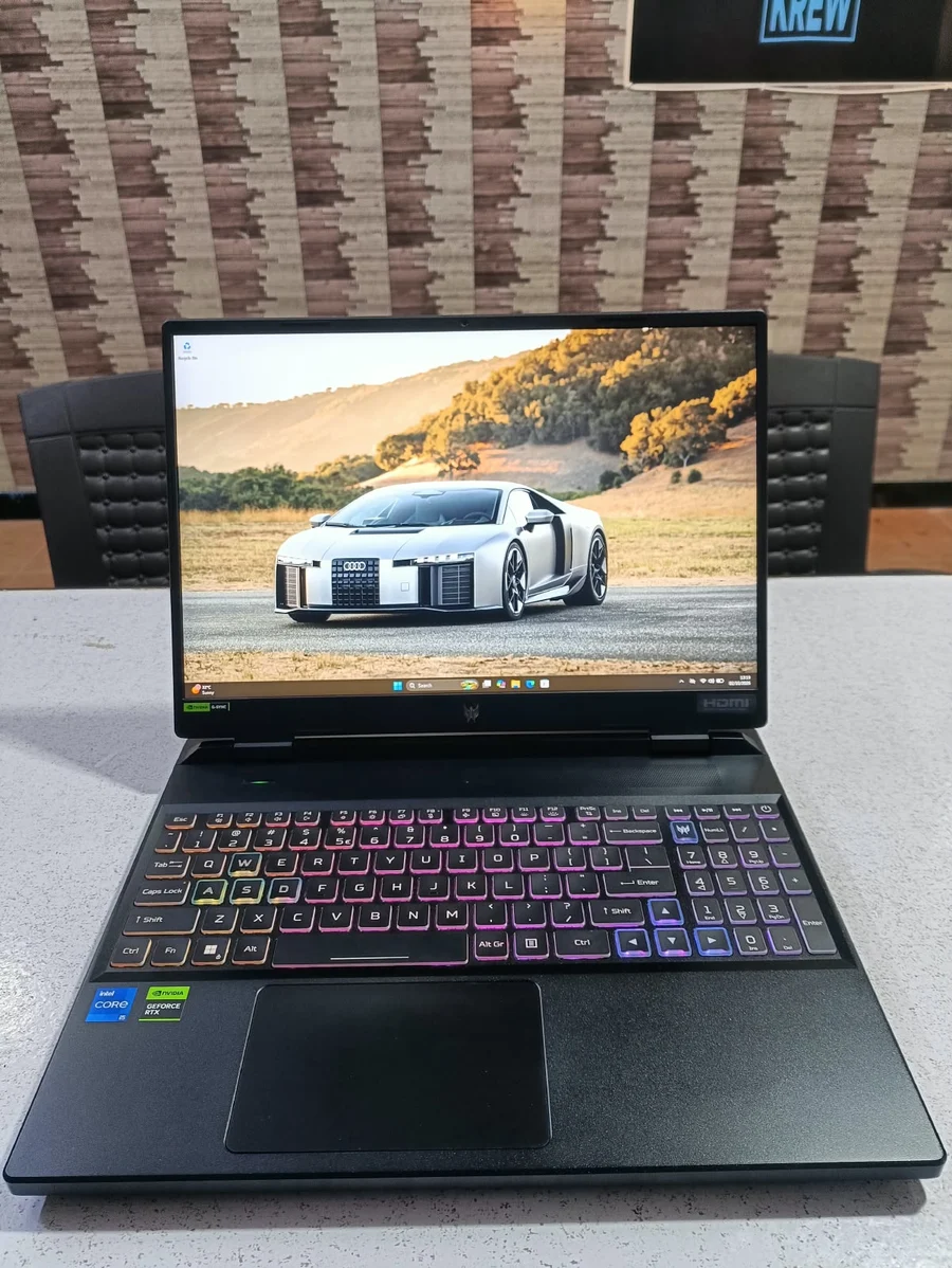 Acer Predator Helios Neo 16 PHN16-71 | Core i5-13500HX | RTX 4060 8GB | 16GB DDR5 | 512GB NVMe | 2.5K 165Hz | RGB Keyboard | Battery Health 75.5% | Original Charger