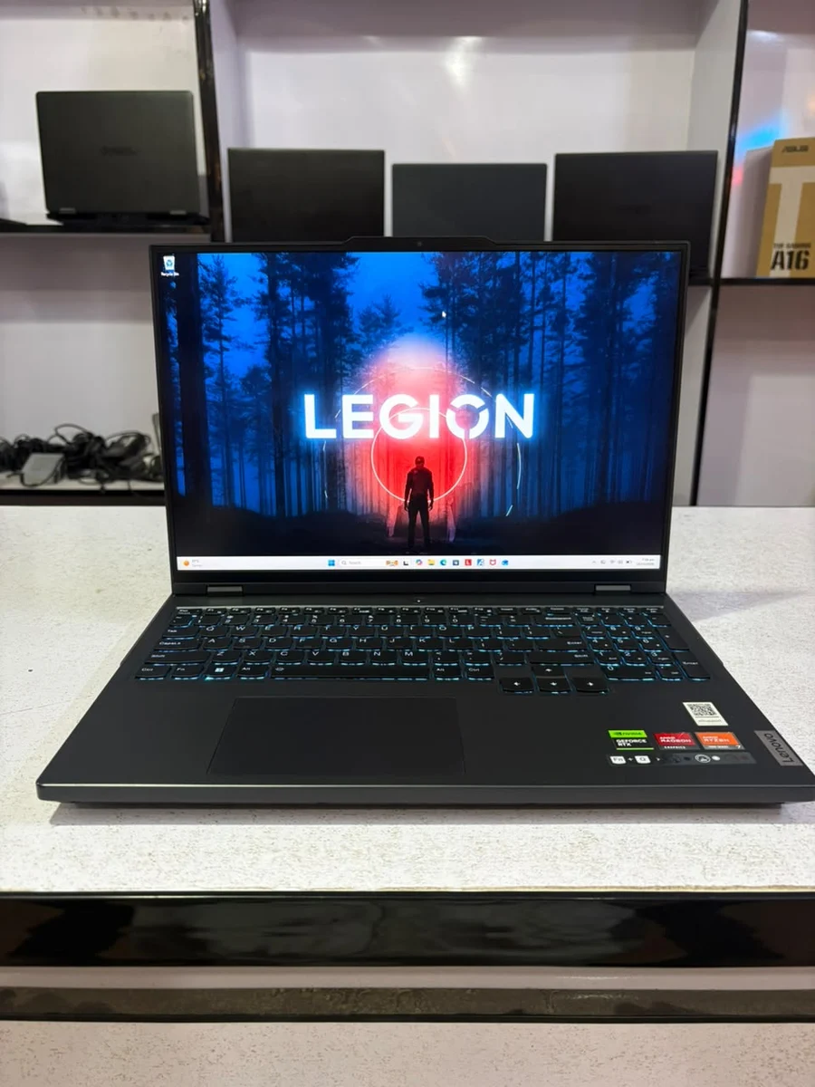 Lenovo Legion Pro 5 | AMD Ryzen 7 7745HX (8 Cores / 16 Threads) | RTX 4070 8GB | 16GB DDR5 5200MT/s | 512GB NVMe SSD | 2.5K 165Hz | RGB Keyboard | Battery Health 92% | Condition 10/10 | Original Charger