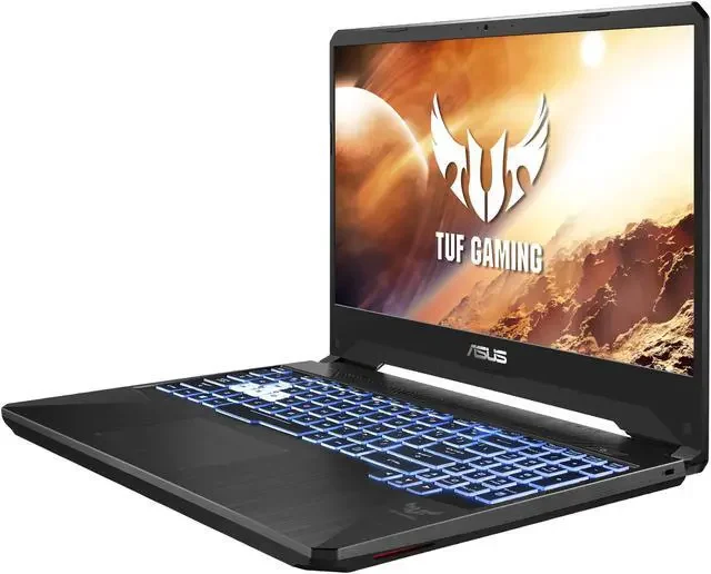 Asus Tuf Gaming Laptop CPU: AMD Ryzen 7 3750H 16Gb Ram 128Gb SSD 500Gb HDD Nvidia RTX 2060 6Gb FHD SCREEN with 120Hz Refresh Rate Red Light Keyboard Original Charger