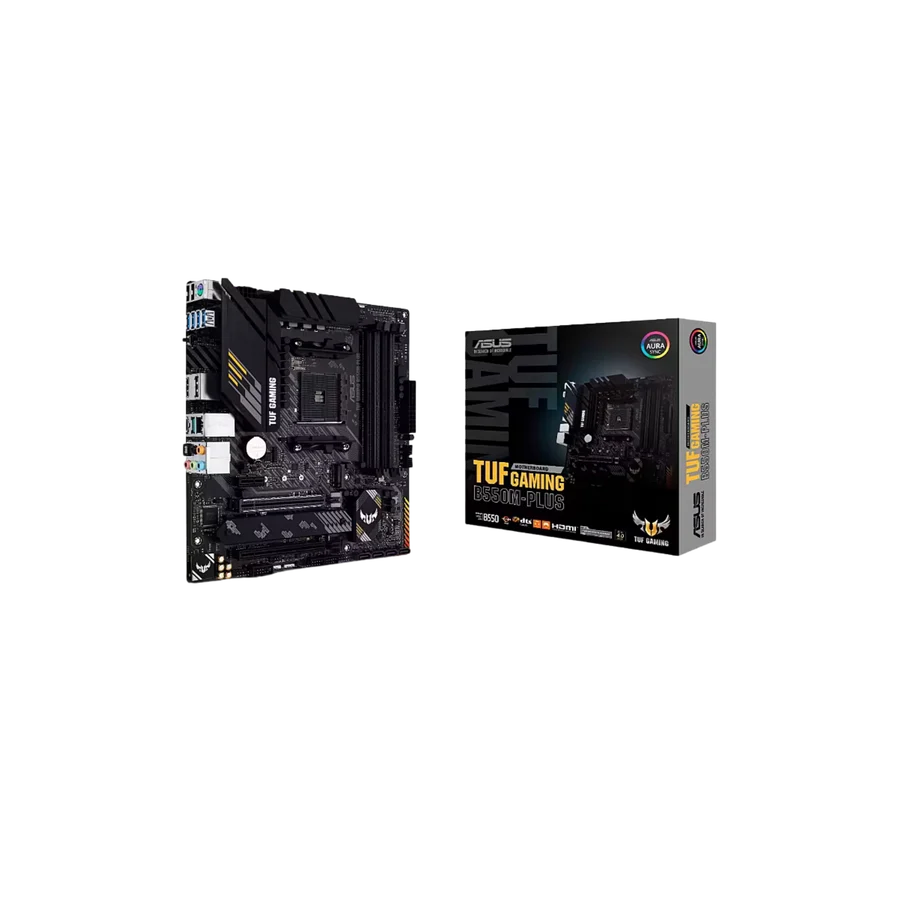ASUS TUF Gaming B550M-Plus AMD AM4 Micro ATX Motherboard - DDR4 - PCIe 4.0 - High Performance Gaming Board - Original - New | ASUS TUF B550M Plus - Best Price in Pakistan