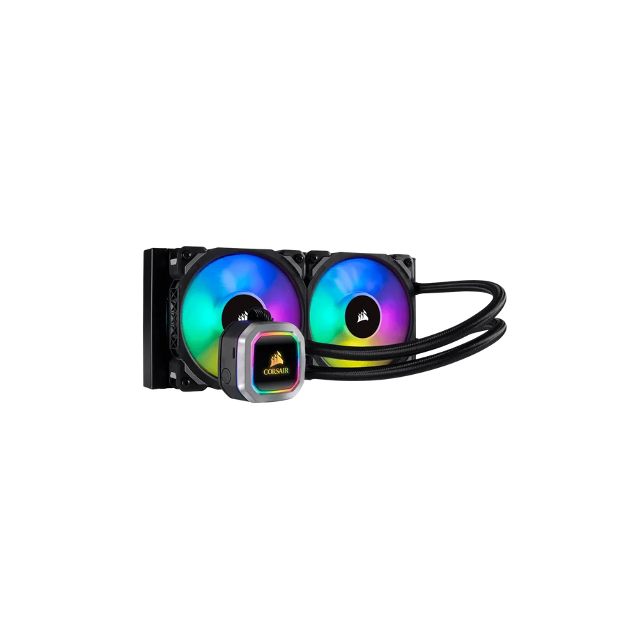 Corsair Hydro Series H100i RGB Platinum 240mm Liquid CPU Cooler - Dual 120mm Radiator - RGB Lighting - High Performance AIO Cooler - Original - New | Corsair H100i RGB Platinum 240mm Liquid Cooler - Best Price in Pakistan