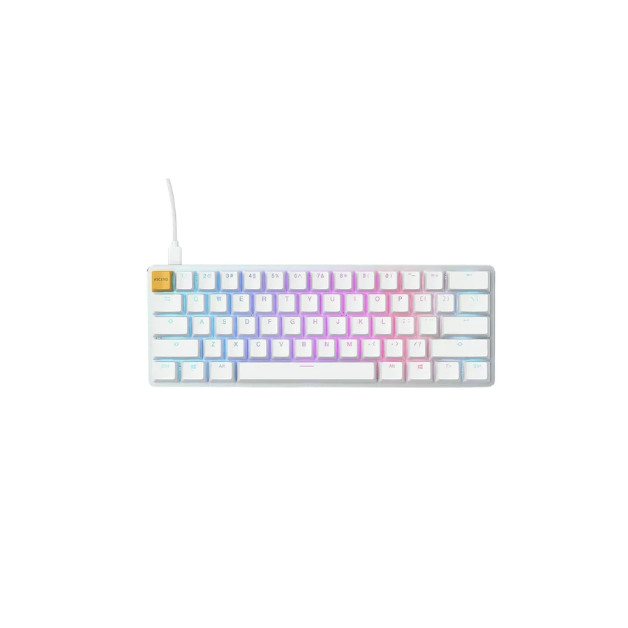 Glorious GMMK Full Size PreBuilt Gaming Keyboard White - Hot-Swappable Mechanical Keyboard - RGB Backlit - Premium Build - Original - New | Glorious GMMK Full Size Keyboard - Best Price in Pakistan