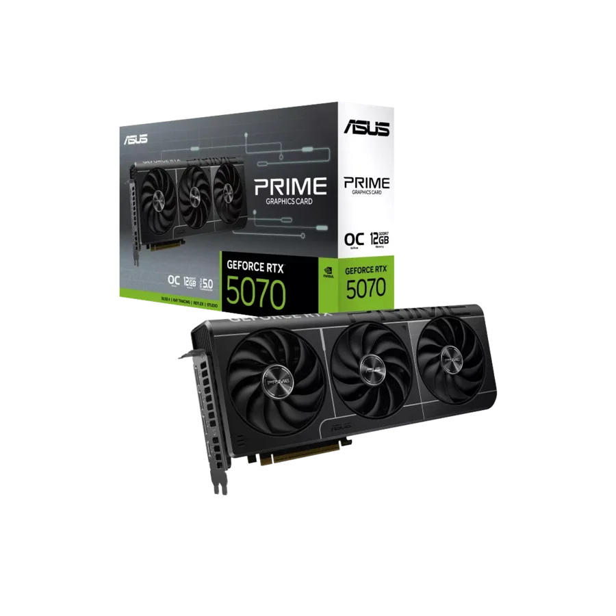 ASUS PRIME RTX 5070 GDDR6 Graphics Card - Brand New Box Packed - 1 Year Warranty - Original GPU | ASUS GeForce RTX 5070 PRIME - Best Price in Pakistan
