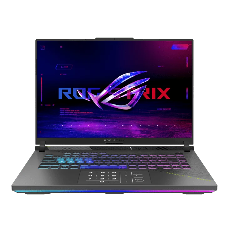 ASUS ROG Strix G16 2025 (‎G614FR), AMD Ryzen 9 9955HX3D, 16GB RAM, 1TB SSD, RTX 5070 Ti, 16″ QHD+ 240Hz Nebula Display, Volt Green 